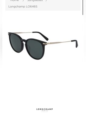Longchamp Black Sunglasses